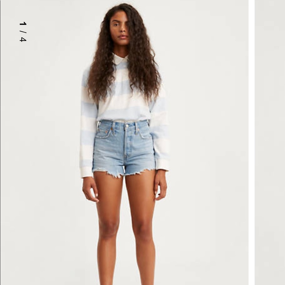 Levi’s 501 Original women’s shorts.